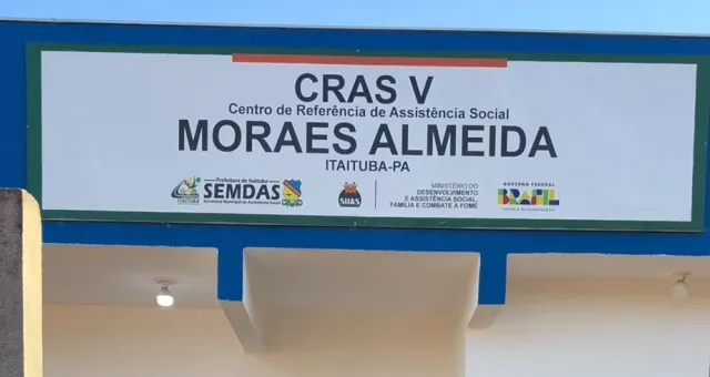 CRAS PRONTO, MAS AINDA SEM ATENDER A POPULAÇÃO.