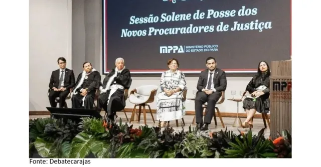 Seis novos procuradores de Justiça tomam posse no Ministério Público do Pará