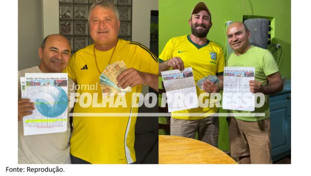 Bolão tradicional em Novo Progresso distribui R$ 6,4 mil após derrota do Brasil para a Noruega