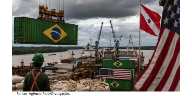 Tarifaço dos Estados Unidos provoca queda de 31,4% nas exportações do Pará no primeiro semestre.