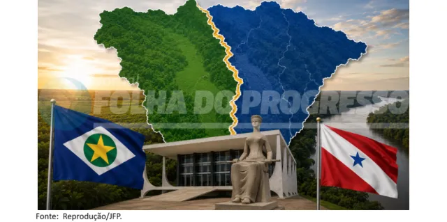 Deputados de Mato Grosso pedem nova audiência no STF sobre disputa territorial com o Pará.