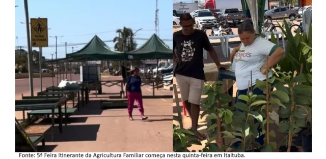 5ª Feira Itinerante da Agricultura Familiar começa nesta quinta-feira em Itaituba.