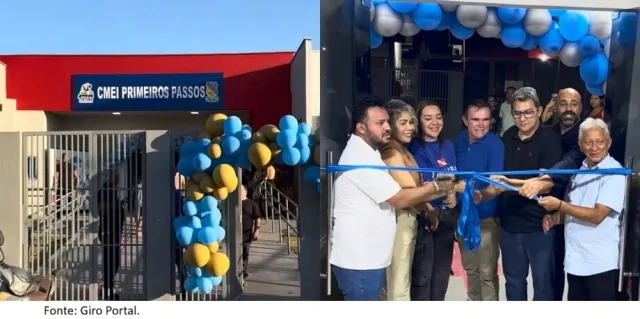 Prefeitura inaugura primeira creche em tempo integral no bairro Belas Terras, em Itaituba.