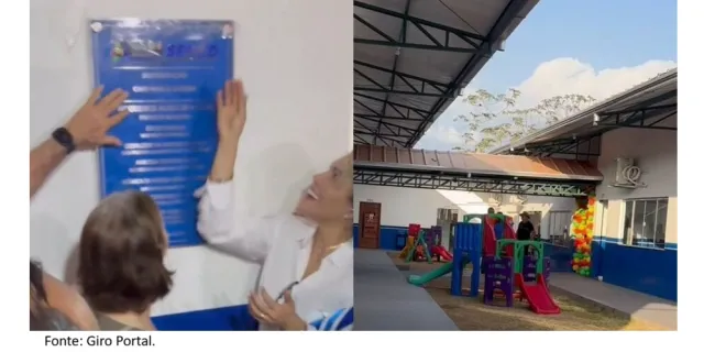 Centro Educacional Infantil Paulo Ghizoni é inaugurado no distrito de Campo Verde, em Itaituba.
