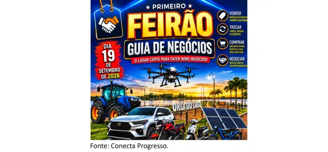 Primeiro Feirão Guia de Negócios reúne oportunidades de compra, venda e troca em Novo Progresso.
