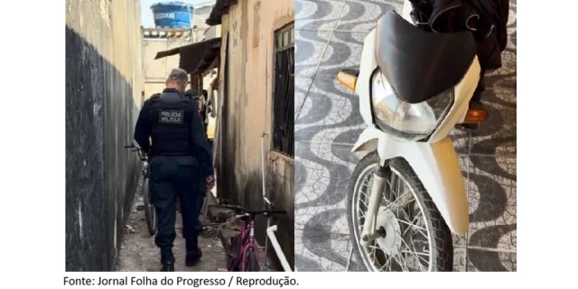 Itaituba: após beber em bar, mulher esquece moto no local e aciona polícia por suposto roubo.