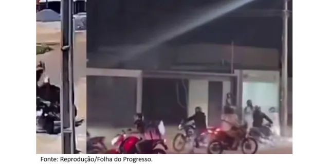 Entregadores depredam casa de homem suspeito de agredir trabalhador em Canaã dos Carajás.